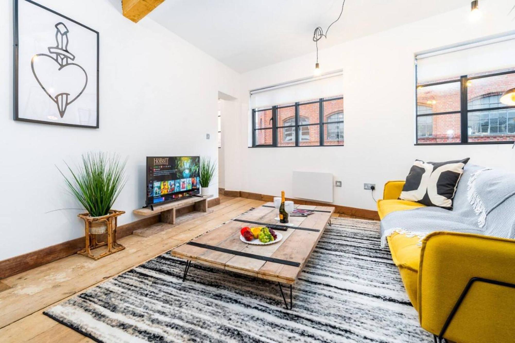 Loft Apartment - Near City Centre - Smart Tv- Wifi - Netfix - Parking - Top Rated - 2Nt Birmingham Exterior photo